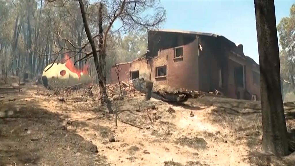 南半球正值炎夏　西澳野火至少燒毀2棟房屋