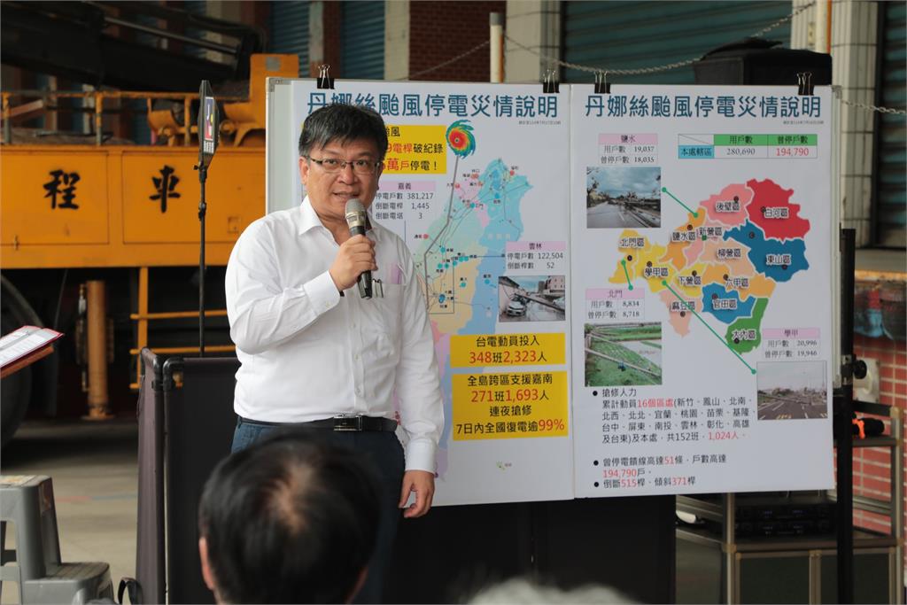 快新聞／辛苦了！台南全面恢復供電　台電人員曝2暖心事：非常感動