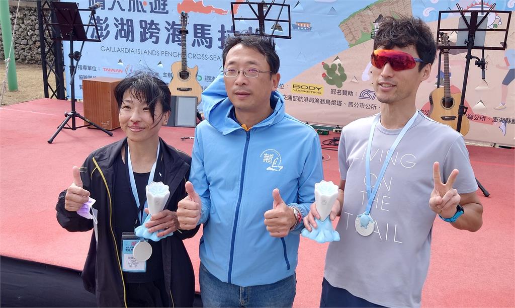 跑步/充滿海味的甜美回憶!菊島馬在地女將劉小琪「浴血奮戰」成功衛冕