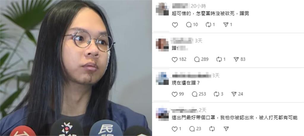 張文隨機砍人引恐慌！「長髮哥PO文」突遭無辜出征...網見真相急道歉