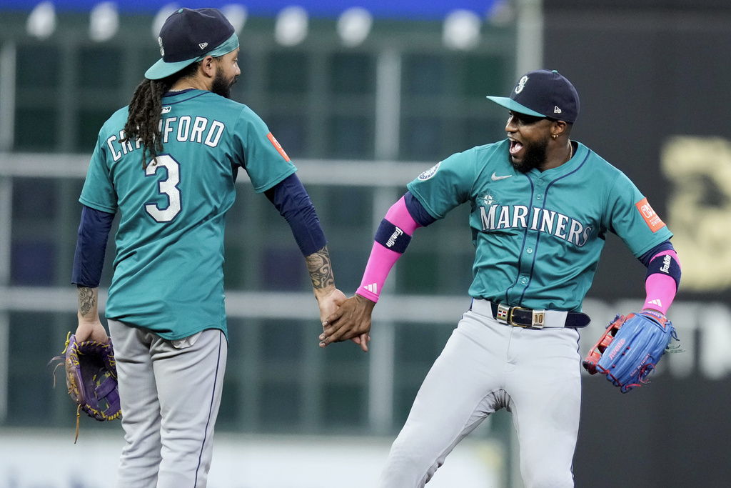 MLB(影)/水手單局兩發全壘打海灌7分!三連戰橫掃太空人美西排名第一