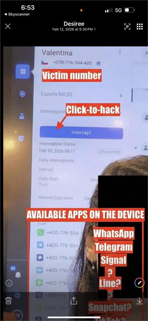 獨家／史詩級失誤！軍事級間諜軟體後台首度曝光　零點擊監控各大社群平台