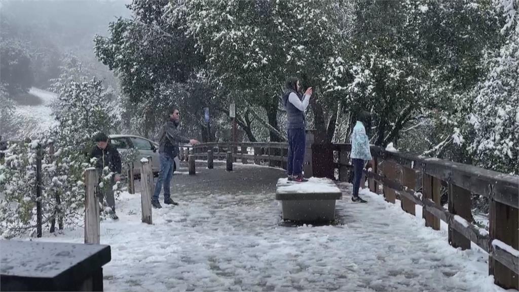 美國冰火五重天「南北溫差60度」 暴風雪虐南加州6千萬人冷爆