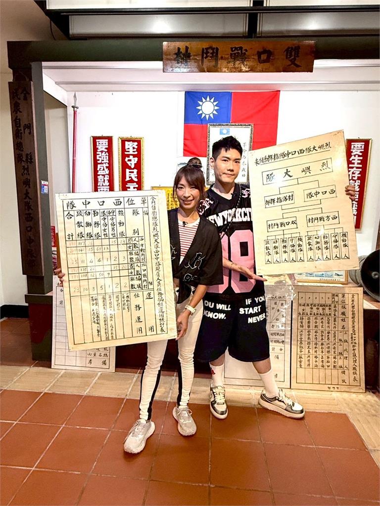 坑道模擬射擊有模有樣！唱軍歌太熟練段慧琳被虧根本是志願役