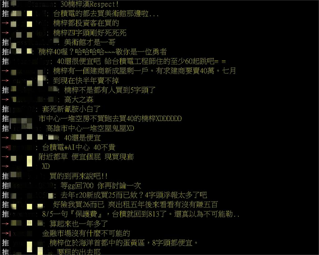 護國神山進駐高雄楠梓漢搶當「4字頭」!網分析「這區」未來房價跌最兇