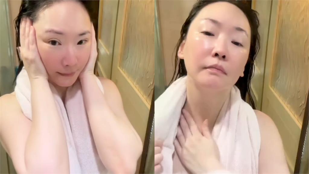 王俐人才喊IG訂閱「尺度會更寬」濕身片流出！鏡面反射「極致視角」全裸色