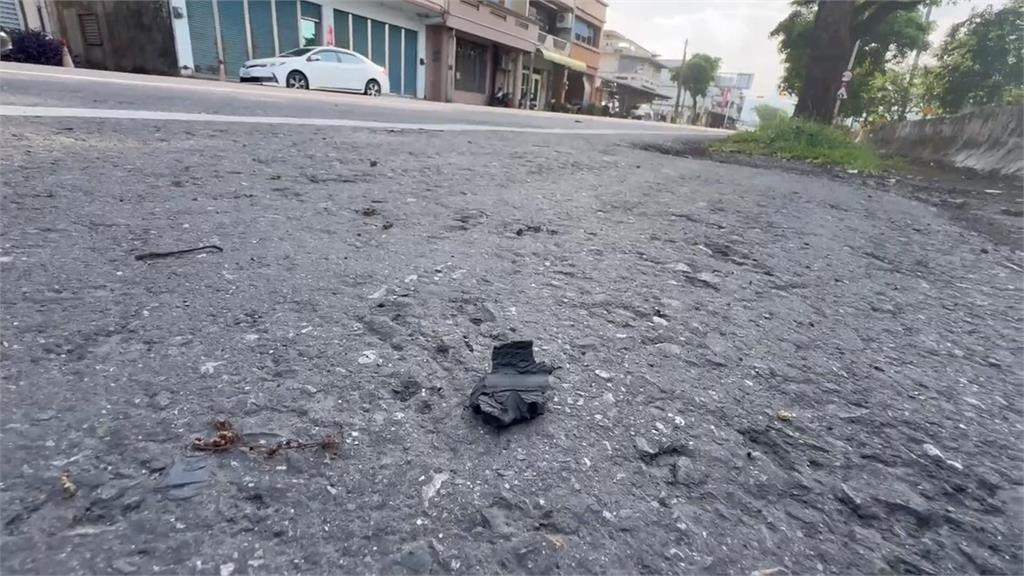 宜蘭砂石車爆胎竟繼續開 同業:不行!恐會連環爆