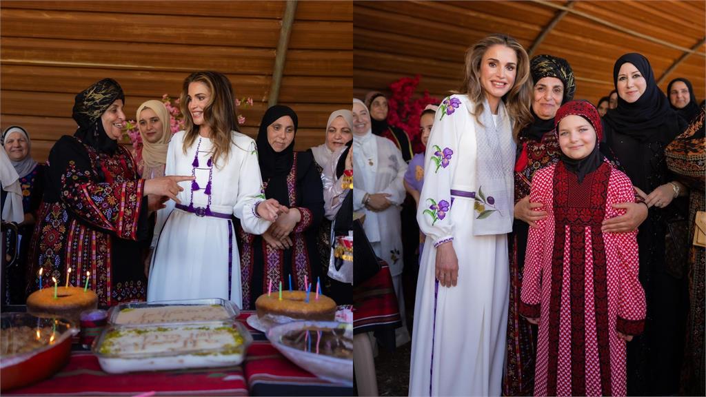 「阿拉伯黛安娜」約旦王后慶53歲生日！「衣Q超好」絕美私服照流出