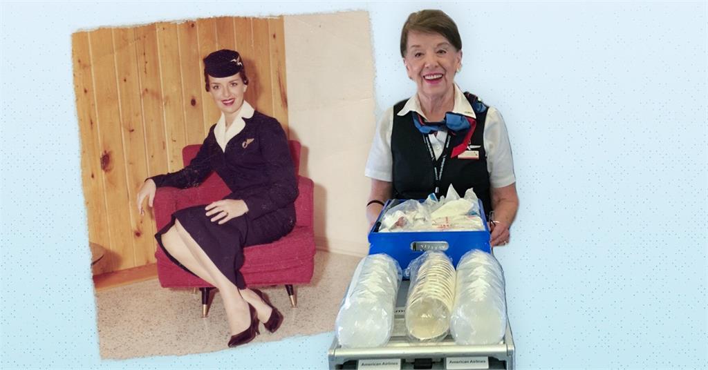 美86歲「空嬤」超過64年還在飛　獲金氏紀錄認證全球服務最久