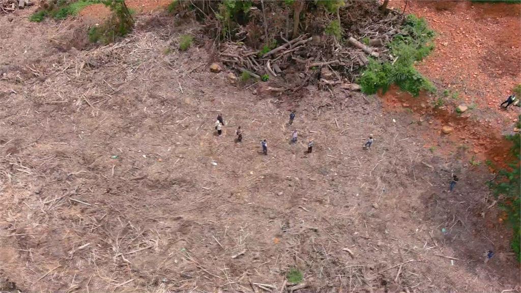 三義保育山坡地遭濫倒 垃圾山面積大如足球場