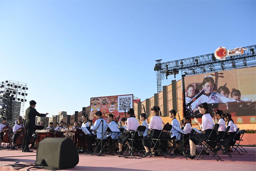 全國唯一受邀登上燈會主舞台　朴子國中國樂班以樂聲訴說家鄉故事