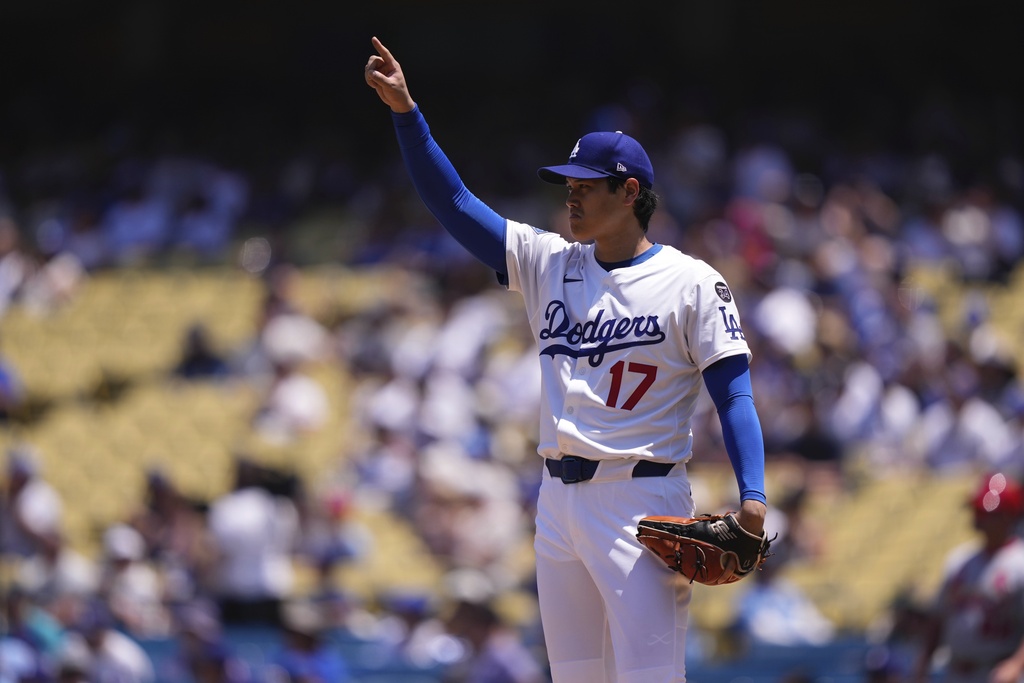 MLB(影)／二刀流傳奇！大谷轟全壘打達生涯「千安里程碑」　還登板飆8K