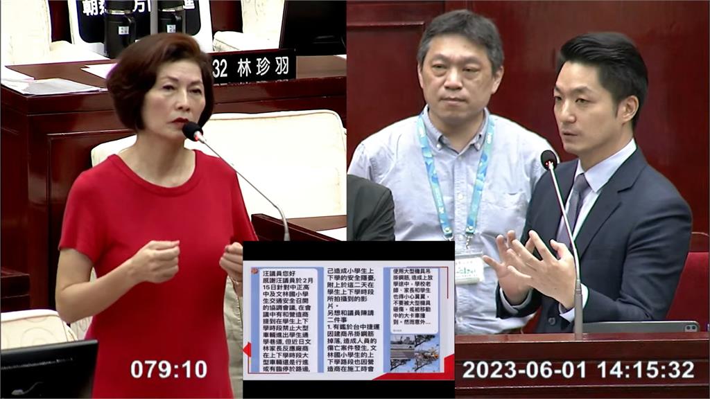 士北科2校周邊十處工地 學生通學行走飽受困擾 還有施工噪音影響上課