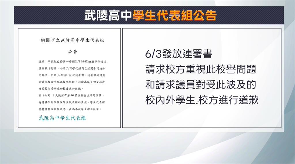 罵武陵高中學生「沒教養」 詹江村拒道歉喊「歡迎來告」