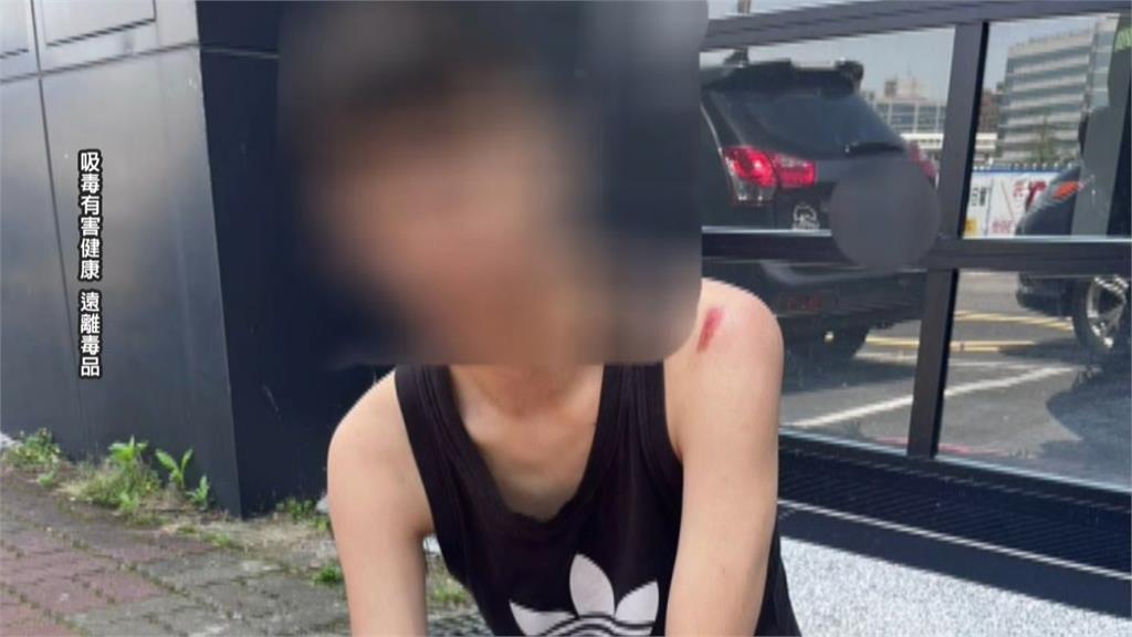 新北男腳「嚕」機車自摔 「嘴角白粉」毒駕露餡