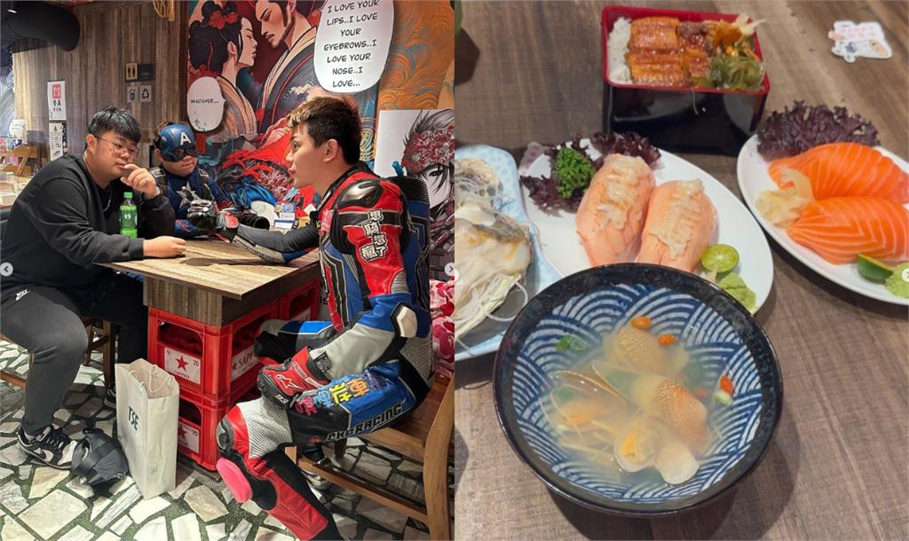 不怕超派鐵拳?孫生開箱醋飯「防摔衣+全罩安全帽」TAG超哥:夠安全吧!