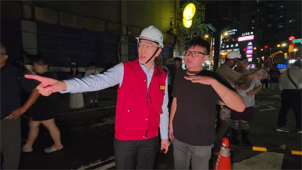 無風無雨大潮倒灌！基隆淹大水市府籲「裝擋板」　童子瑋：應加強基礎建設