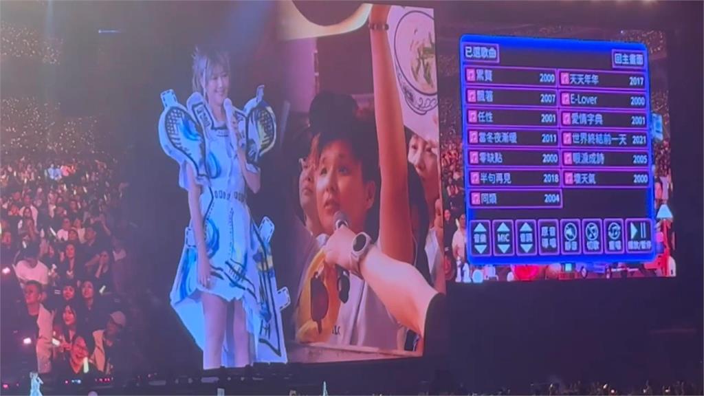"華語歌后"孫燕姿首登台北大巨蛋! 歌迷真情告白:讓我變的更好