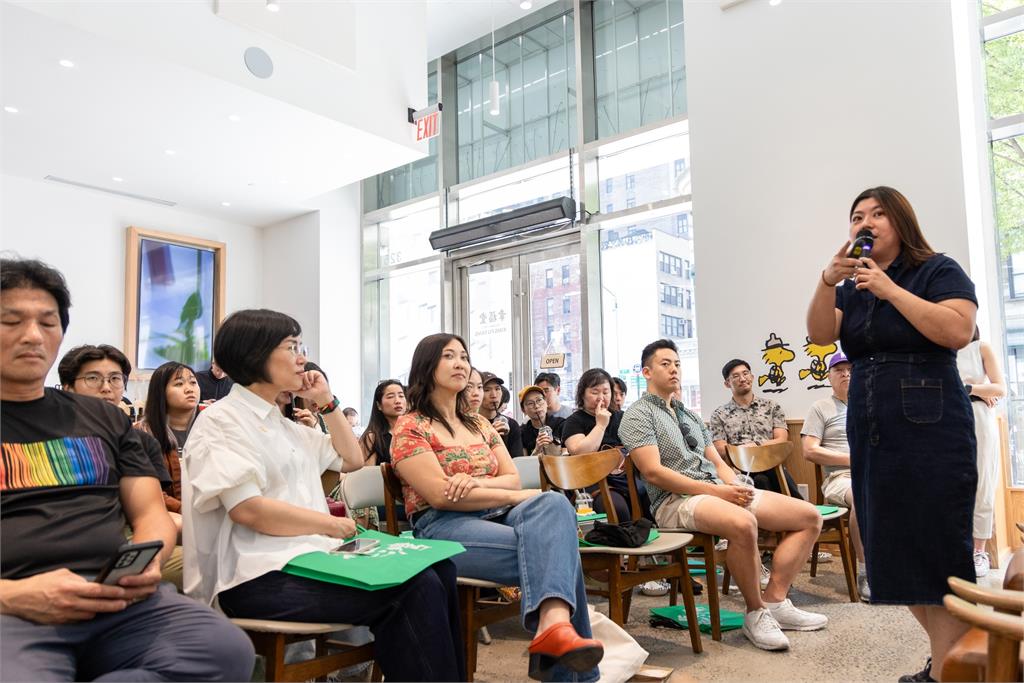 快新聞/訪美首站與紐約青年座談 蘇巧慧:讓更多人受台灣的故事感動