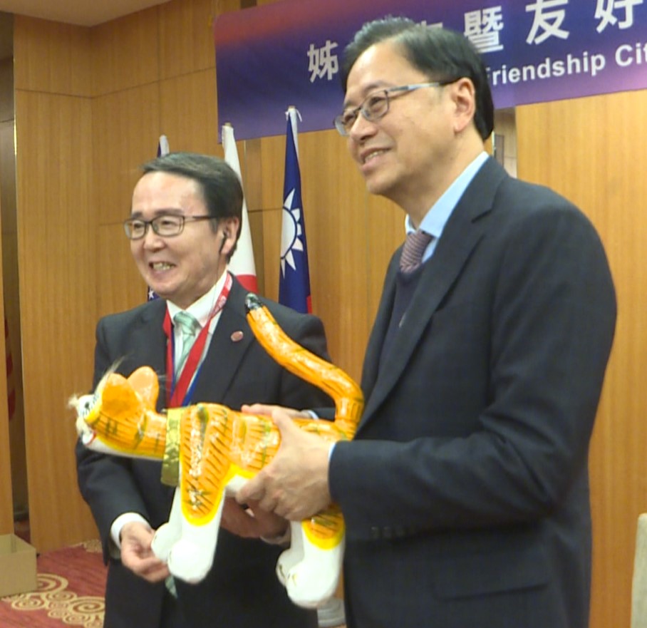 2025台灣燈會在桃園登場 16個國際城市訪團拜會張善政