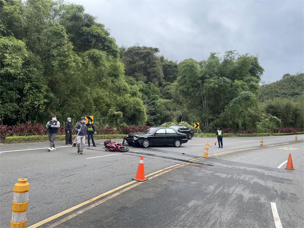 台3線「彎中彎」出事 竹科工程師騎重機過彎傾倒!撞對向轎車送醫不治