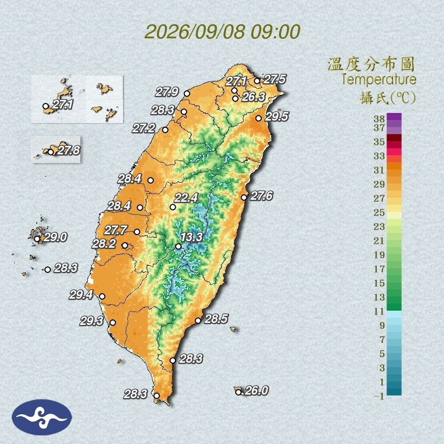 快新聞／東北季風要增強了！氣象署曝低溫落在這兩天　中午高溫專家全揭露