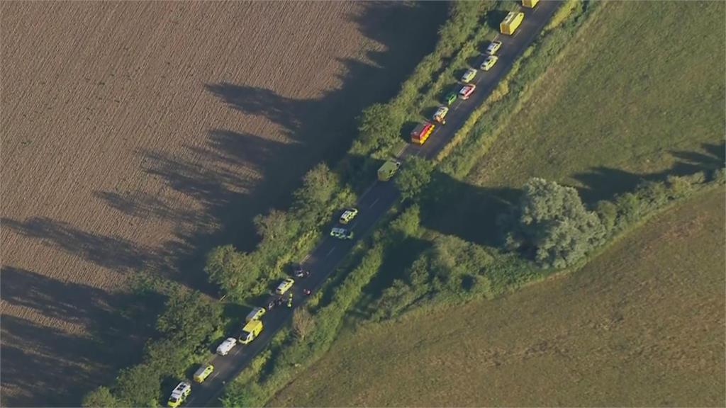 英國倫敦北部火車相撞　已1死89人輕重傷　其中11人傷勢嚴重