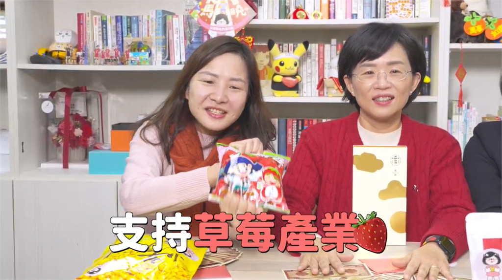 快新聞/競標最強台味伴手禮!蘇巧慧與民進黨三女將組「女力連線」推銷在地農產品