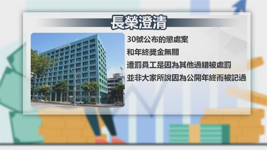 員工曬年終被記大過？長榮海運：兩者無關