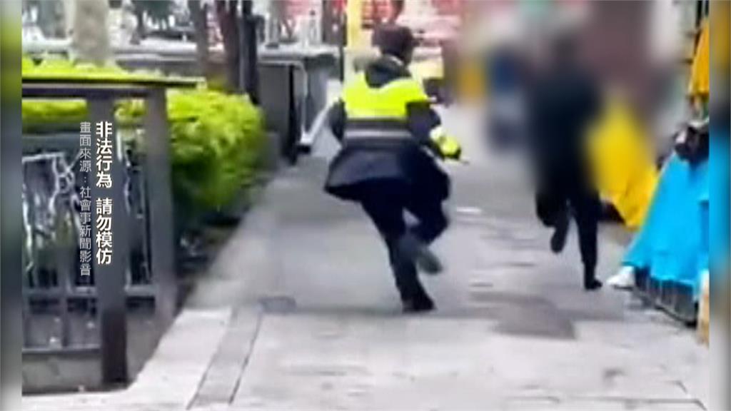 逆向遭攔查棄車逃 台中逃逸移工跑給警追還爬屋頂