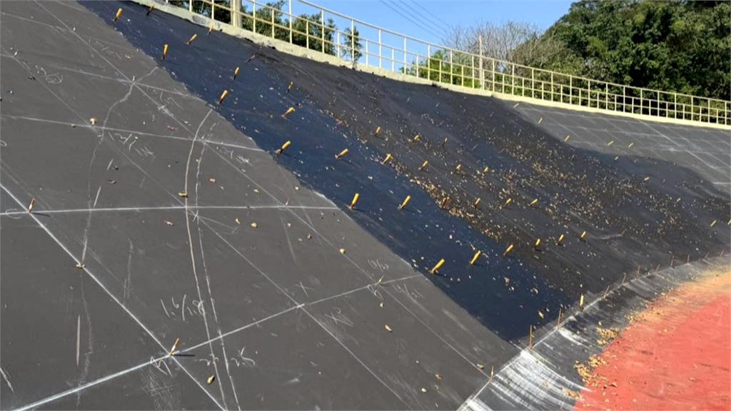 竹市自由車場「賽道刨除重做」 恐趕不上世壯運賽事