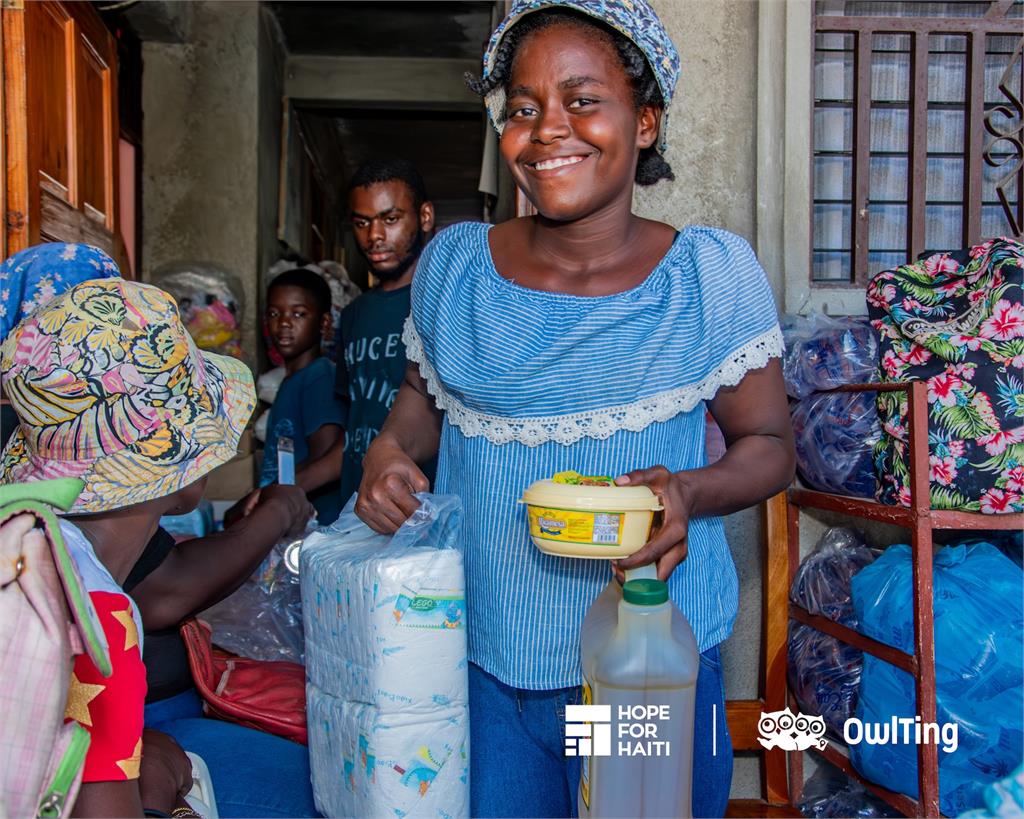奧丁丁助力Hope for Haiti匯入穩定幣支付