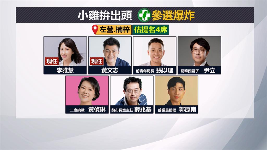 民進黨高雄市長競爭激烈! 兩區議員14人搶提名參選大爆炸