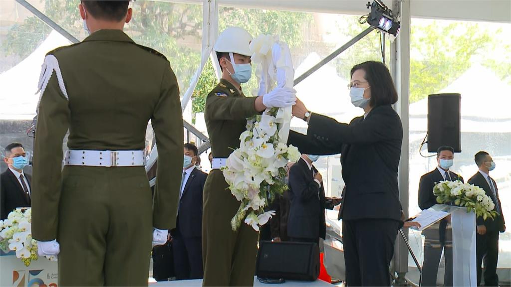 228事件75週年　蔡蘇出席紀念儀式悼念受難者