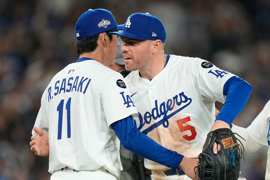 MLB(影)／佐佐木朗希真的是秘密武器！飆出162公里快速球守住道奇第二戰勝利