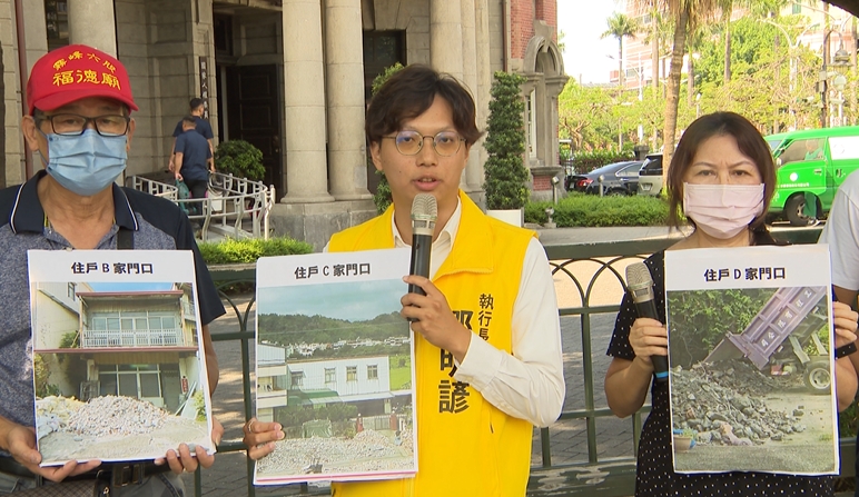 誰洩密?霧峰居民檢舉違法施工 住家遭惡意傾倒廢土