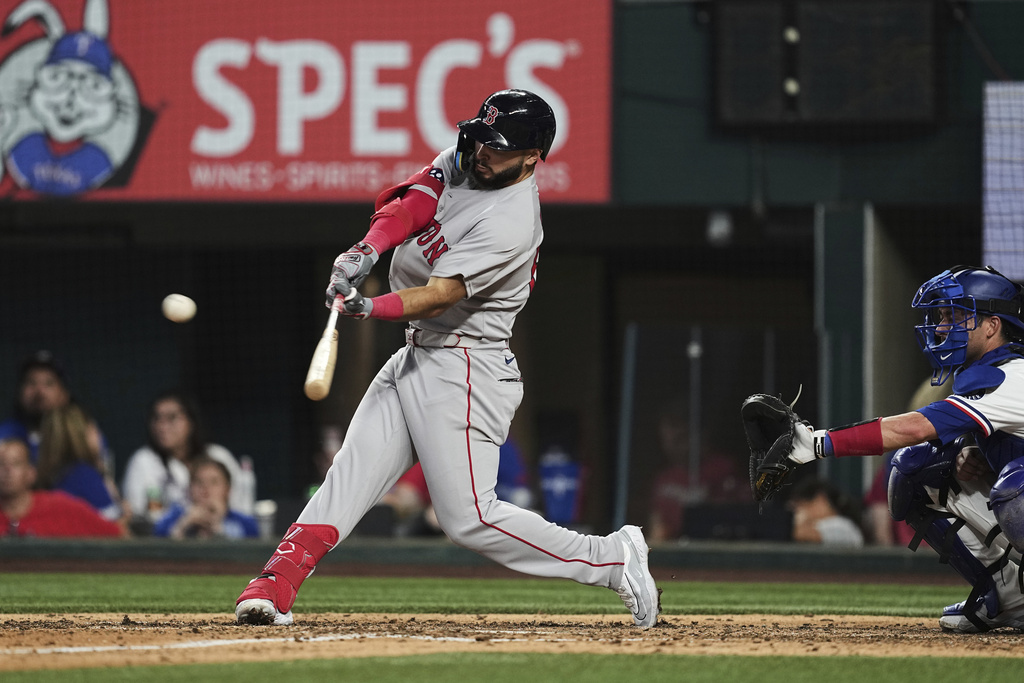 MLB(影)/Abreu關鍵全壘打助紅襪開幕戰勝 單場雙響砲送雙胞胎兒當禮物