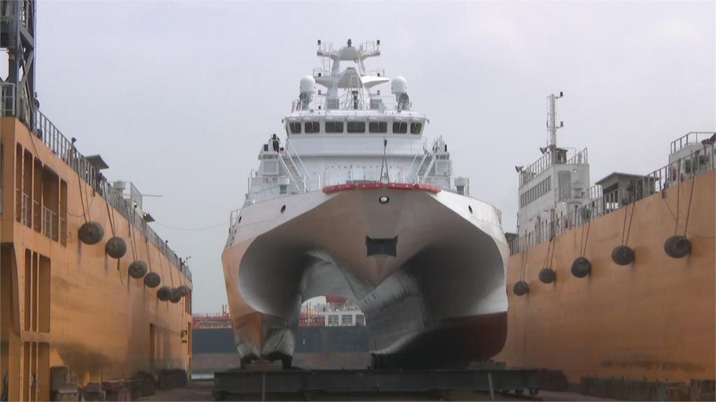 第4艘600噸安平級巡防艦 「旗津艦」今交船