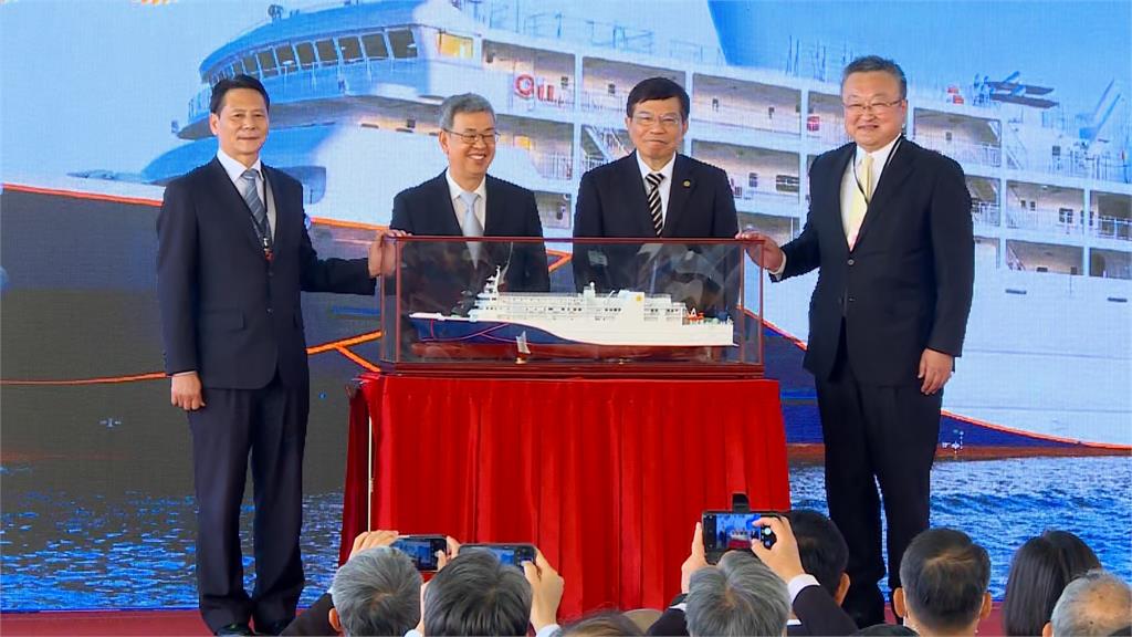 總統為「新台馬輪」首航揭幕　陳雪生許願要蓋「馬祖大橋」