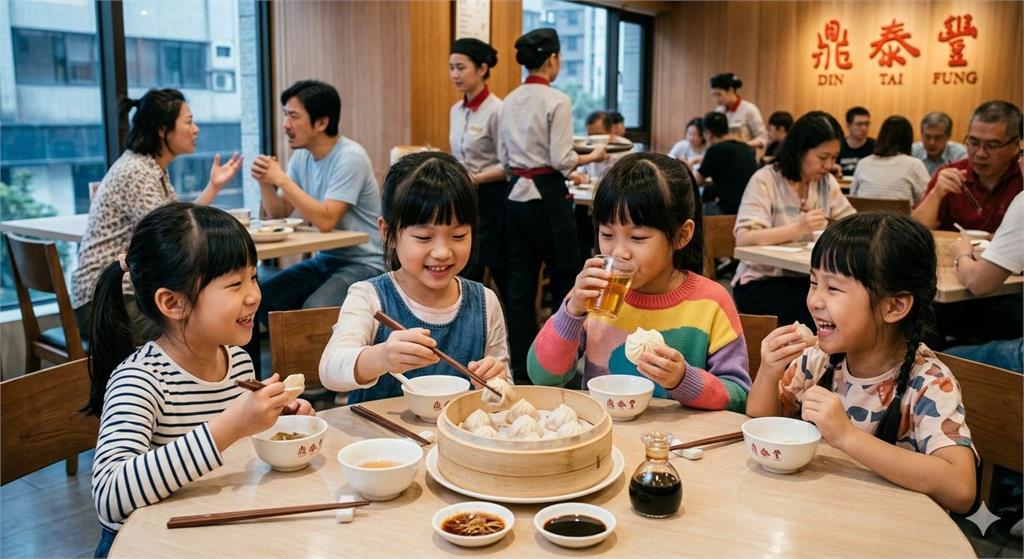 4小學女生「無家長陪同」進鼎泰豐用餐！她一看嚇到：現在小孩消費自由真的很驚人