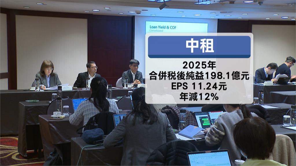 中租今開法說會！　股價失守百元關卡　股利政策"不變"