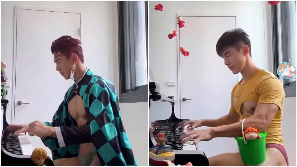 台灣鋼琴家「超兇巨肌出柙」紅到日本!網驚:男版Pan Piano