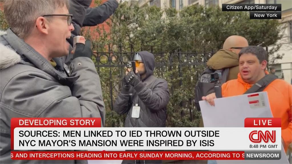紐約市反伊斯蘭示威「遭丟擲土製炸彈」　兩嫌落網稱：受ISIS啟發