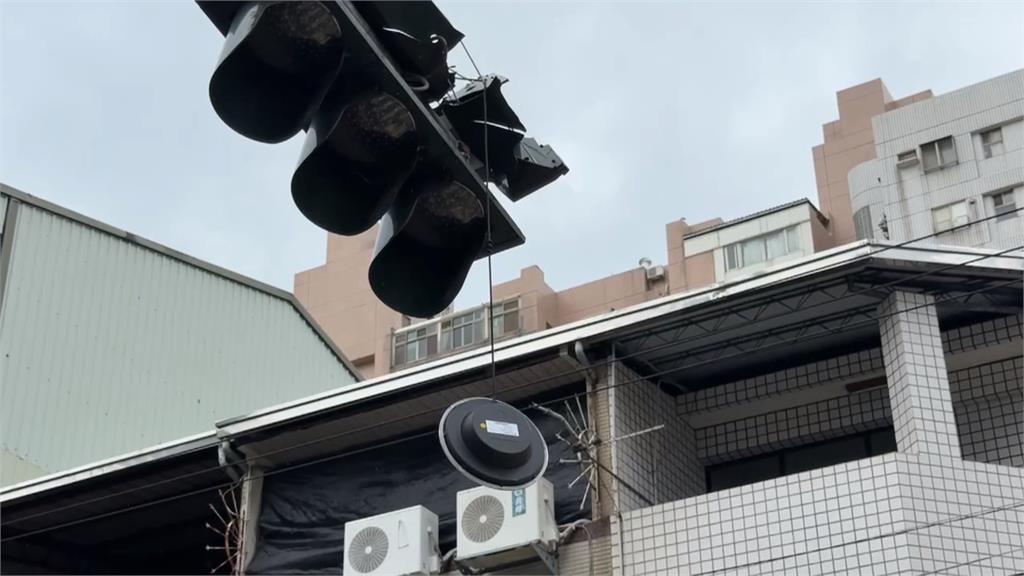台中北屯2層樓高路樹　倒塌壓1汽車2機車　幸無人傷