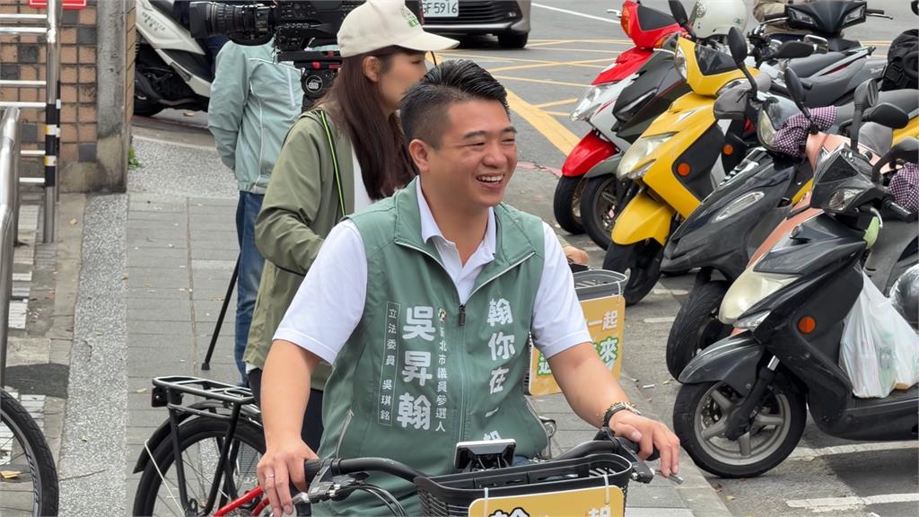 民進黨新北「土樹三鶯」激戰　吳昇翰傾聽民意、彭一書車掃拚出線