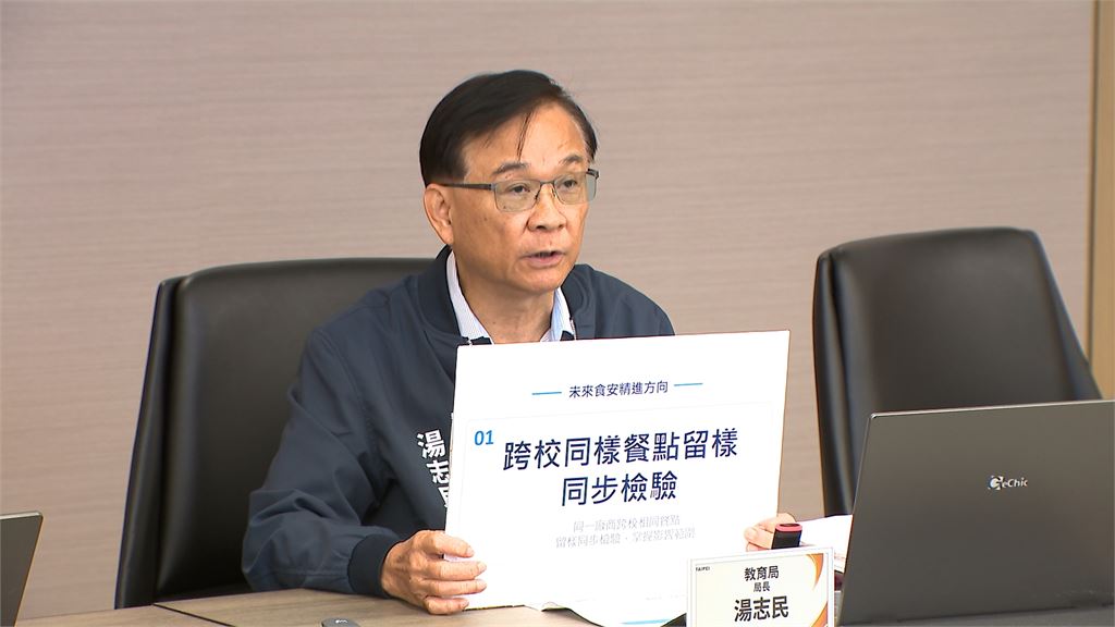 營午六大策進措施守護校園食安　台北市教育局：強化檢驗、稽查