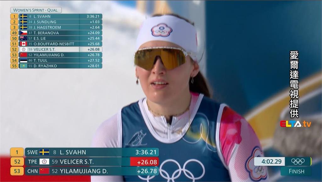 冬奧 (影)／台將力爭上游!混血正妹余睿拚越野滑雪、競速滑冰陳映竹實力受肯定