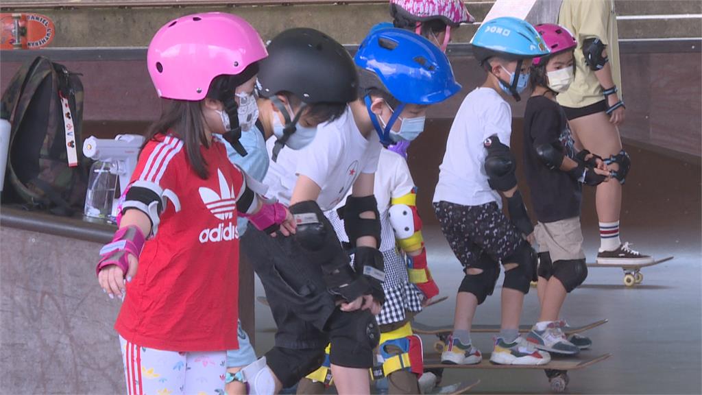 奧運掀滑板旋風 台灣八歲新秀大招連發