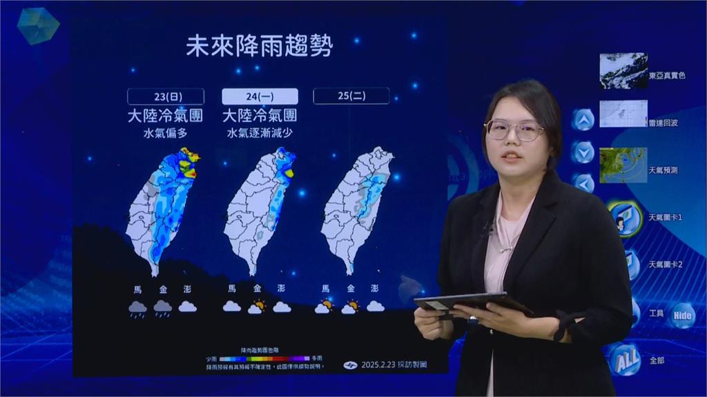快新聞/再冷兩天!明晨桃竹苗低溫恐降至10度 氣象署曝「這天」起回暖