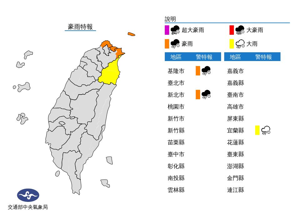 3縣市豪大雨特報！東北季風將轉強　林嘉愷曝「斷崖式降溫日子」